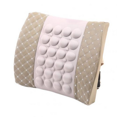 Pernă de masaj electrică pentru mașină. Suport pentru spate pentru scaunul vehiculului