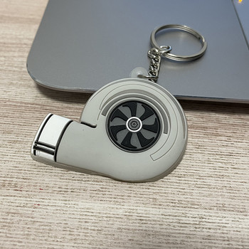 Αξεσουάρ 3D Turbo μπρελόκ Μπρελόκ τουρμπίνας Μπρελόκ από καουτσούκ στροβιλοσυμπιεστή Για Honda VW AUDI BMW Soft Turbo μοντέλο Keyfob