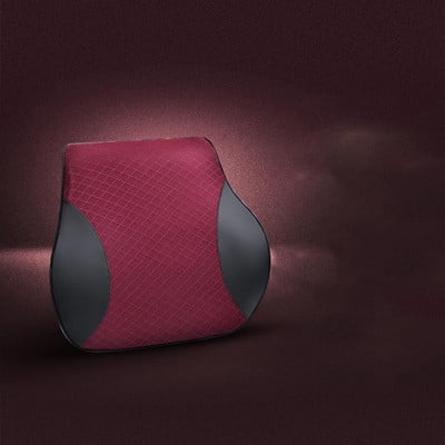 Automobilio kėdės nugaros atramos pagalvės Juosmens atramos pagalvėlė Atminties putplasčio juosmens atrama Minkšta kvėpuojanti nugaros atrama Biuro namų pagalvėlė sėdynė