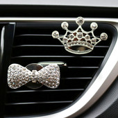 Decorație Bling pentru Aerisire Auto Clip Aromă În Decor Interior Auto Difuzor de aromă Ornamente Accesorii Auto Cadouri pentru fete