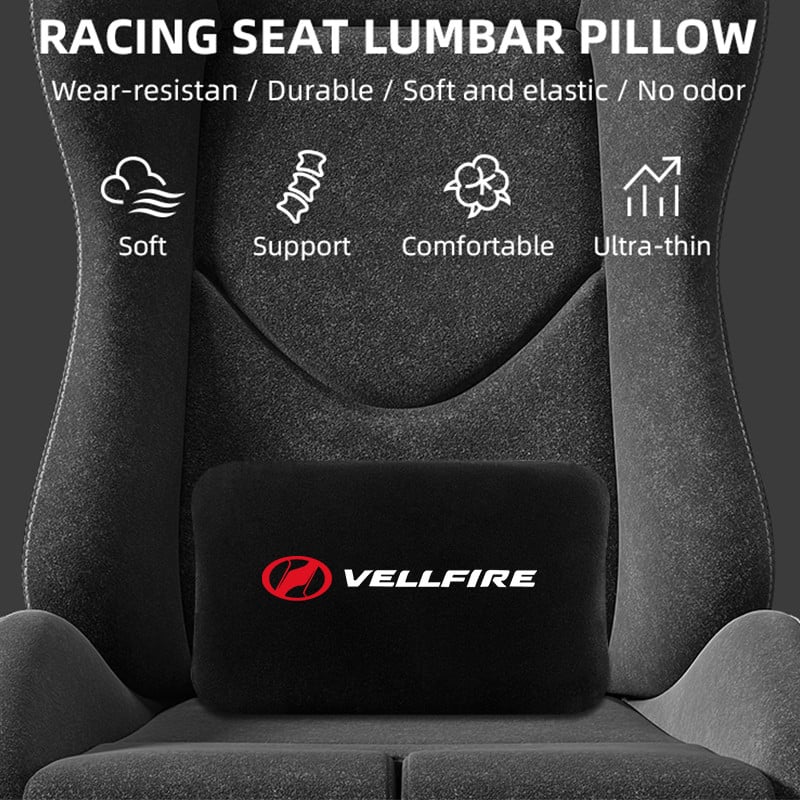 Autós szék derékpárna Deréktámasz Autó Hátsó ülés párna Irodai Otthoni Szék Toyota 86 Harrier Vellfire Alphardhoz