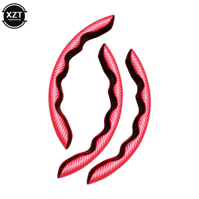 1 pora anglies pluošto automobilių vairo dangtelių universalūs vairo dangteliai, neslystantys prakaitą sugeriantys automobilio salono priedai