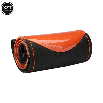 Navlaka za volan automobila Kristalna zaštitna navlaka od karbonskih vlakana Ručno šivana navlaka za volan Four Seasons Univerzalna