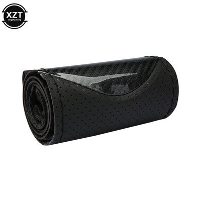 Navlaka za volan automobila Kristalna zaštitna navlaka od karbonskih vlakana Ručno šivana navlaka za volan Four Seasons Univerzalna