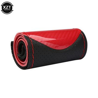 Navlaka za volan automobila Kristalna zaštitna navlaka od karbonskih vlakana Ručno šivana navlaka za volan Four Seasons Univerzalna