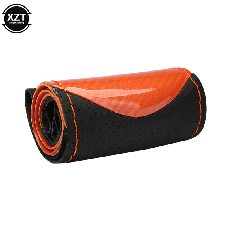 Navlaka za volan automobila Kristalna zaštitna navlaka od karbonskih vlakana Ručno šivana navlaka za volan Four Seasons Univerzalna