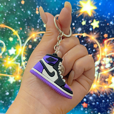 Εξαιρετικό δώρο Μπλε μπρελόκ 3D τρισδιάστατα αθλητικά παπούτσια μενταγιόν τέταρτης γενιάς δημιουργικό μενταγιόν μόδας INS