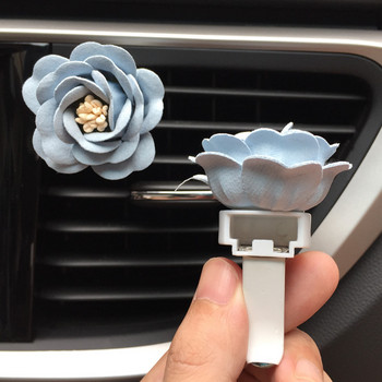 Τρισδιάστατο χειροποίητο αποσμητικό αέρα λουλουδιών In Auto Decor Outlet Conditioner Clip Στερεό Άρωμα αυτοκινήτου Άρωμα Αυτοκινήτου Στολίδι για Κυρία