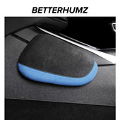 BETTERHUMZ Alcantara Audi A3 A4 A5 A6 SQ5 Q5 TT Q3 térdvédőhöz autó belső párnához kényelmes elasztikus párna memóriahab