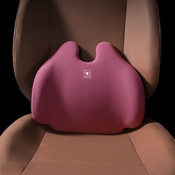 Μαξιλάρι αυτοκινήτου οσφυϊκή υποστήριξη Μαξιλάρι αυτοκινήτου πλάτης καθίσματος Υποστήριξη Memory Foam Relieve Seat Waist Protector Cushion Vehicle Accessories