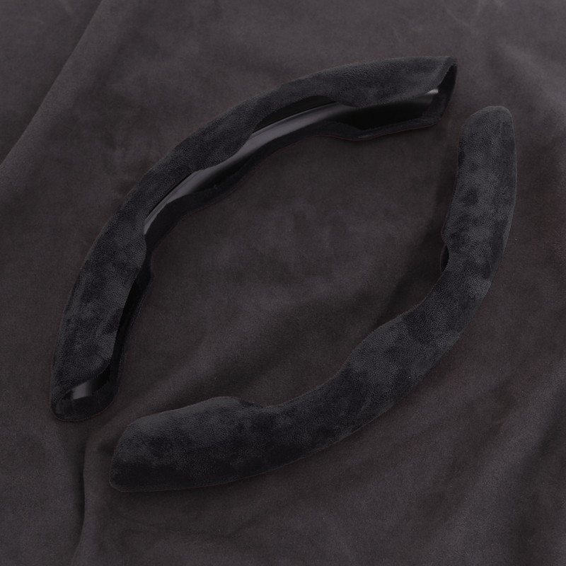 Husa volan auto din piele intoarsa premium pentru Audi A1 8X A3 8V A4 B8 Sedan Avant A5 A6 C7 A7 G8 A8 D4 S1 8X S3 S4 S5 S6