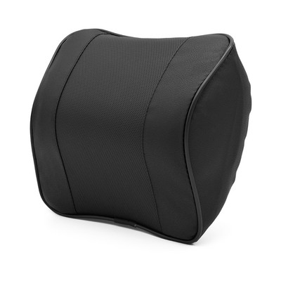 DOKIA PU kožni naslon za glavu u automobilu Jastuk za potporu za lumbalni naslon za leđa Jastuk od memorijske pjene za autosjedalicu i sjedalo za uredsku stolicu