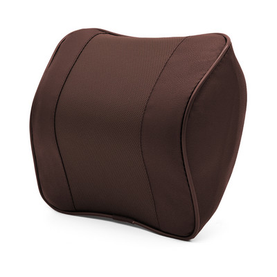 DOKIA PU kožni naslon za glavu u automobilu Jastuk za potporu za lumbalni naslon za leđa Jastuk od memorijske pjene za autosjedalicu i sjedalo za uredsku stolicu