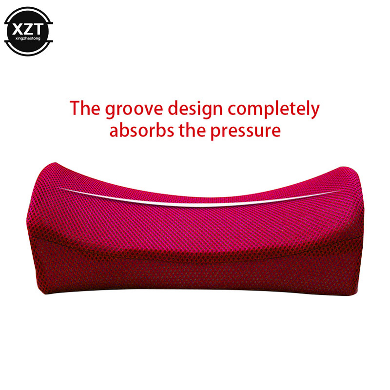 Mașină moale spumă cu memorie, respirabil, scaun auto, pernă lombară, suport pentru talie, pernă de călătorie, accesorii pentru scaunul auto