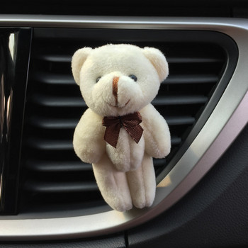 Κλιπ εξαερισμού εξόδου αποσμητικό αέρα στο αυτοκίνητο Cute Bear βελούδινη κούκλα παιχνίδια ντεκόρ Άρωμα αυτοκινήτου Αυτοκίνητο εσωτερικό διαχύτη αρώματος Διακοσμητικά αυτοκινήτου
