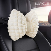 Jastuk za naslon za glavu u automobilu Slatka mašna oko struka Lumbalna podrška Zaštita za naslon za vrat Automobilska unutrašnjost Univerzalni dekor