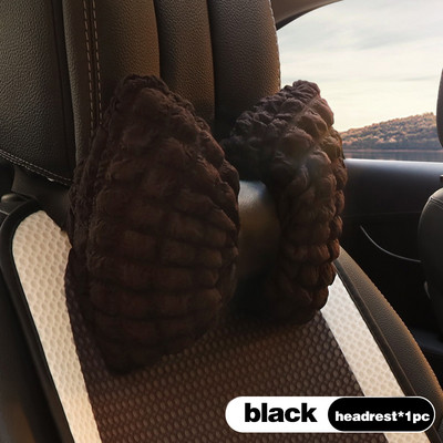 Jastuk za naslon za glavu u automobilu Slatka mašna oko struka Lumbalna podrška Zaštita za naslon za vrat Automobilska unutrašnjost Univerzalni dekor