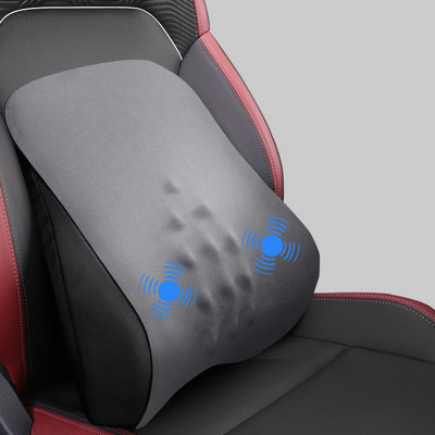 Automobilio elektrinė juosmens masažo pagalvėlė Greitai atsimušanti atminties putų nugaros masažo pagalvėlė atpalaiduojanti pagalba mažina nuovargį vairuojant