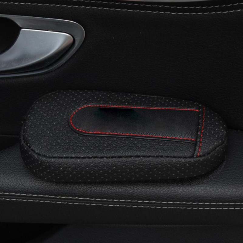 1vnt Universali automobilio porankio pagalvė Oda kojų pagalvėlė kelių pagalvėlė automobiliams sunkvežimiams ir visureigiams Automobilių interjero priedai