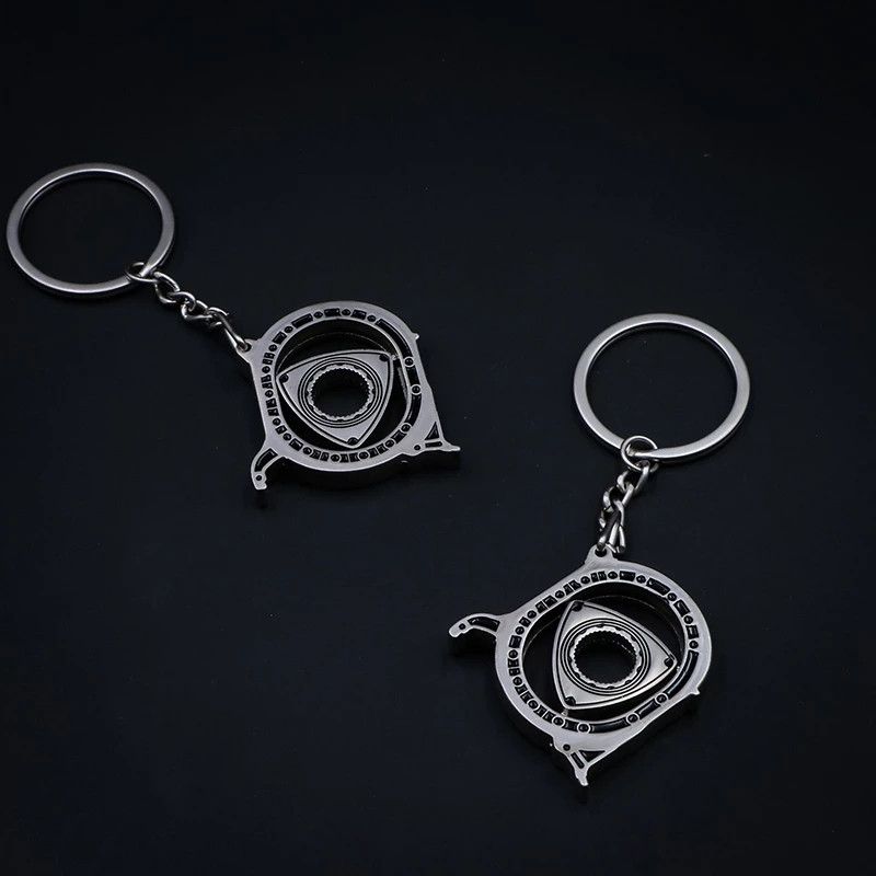 Forgó rotoros kulcstartó autóventilátorok Kedvenc autóalkatrészek Modell Motor Forgó kulcstartó Kulcstartó aprólékos, remek ajándék