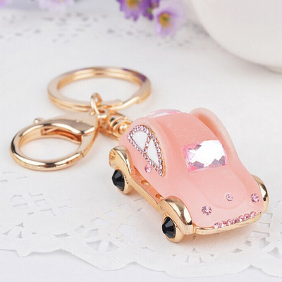 Kreativni auto privjesak za ključeve Novi metalni držač za ključeve Modna torba Šarm Dodaci Rhinestones Privjesak za ključeve Nakit Poklon
