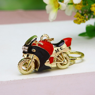 Kreativni auto privjesak za ključeve Novi metalni držač za ključeve Modna torba Šarm Dodaci Rhinestones Privjesak za ključeve Nakit Poklon