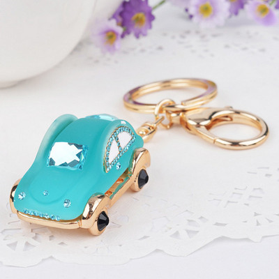 Kreativni auto privjesak za ključeve Novi metalni držač za ključeve Modna torba Šarm Dodaci Rhinestones Privjesak za ključeve Nakit Poklon