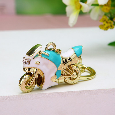 Kreativni auto privjesak za ključeve Novi metalni držač za ključeve Modna torba Šarm Dodaci Rhinestones Privjesak za ključeve Nakit Poklon