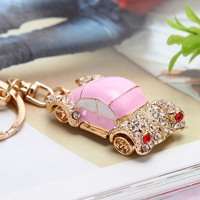 Kreativni auto privjesak za ključeve Novi metalni držač za ključeve Modna torba Šarm Dodaci Rhinestones Privjesak za ključeve Nakit Poklon