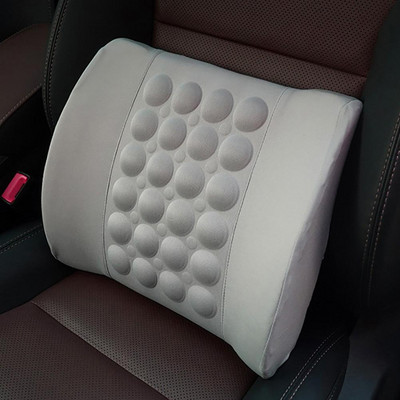 Регулируема електрическа масажна седалка за кола Soft Sponge Waist Support Pillow Cushion маска камера заден вид Автомобилни аксесоари