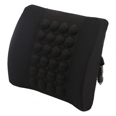 Reguliuojama elektrinė masažinė automobilio sėdynė Minkšta kempinė juosmens atrama pagalvės pagalvėlė маска камера заднего вида Automobilių priedai