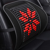 Automobilio nugaros atrama Tinklelio atrama Kvėpuojanti Patogūs mediniai karoliukai Kėdės atrama kėdėms Namų biuras malšina skausmą