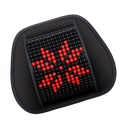 Automobilio nugaros atrama Tinklelio atrama Kvėpuojanti Patogūs mediniai karoliukai Kėdės atrama kėdėms Namų biuras malšina skausmą