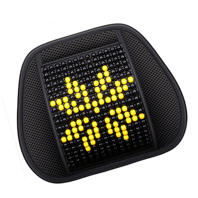 Automobilio nugaros atrama Tinklelio atrama Kvėpuojanti Patogūs mediniai karoliukai Kėdės atrama kėdėms Namų biuras malšina skausmą