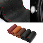 „Pasidaryk pats“ odinis vairo dangtelis, rankomis susiūtas automobilio vairo dangtis