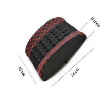 Μαξιλάρι καθίσματος αυτοκινήτου ZD 12V Massage Lombar Support Cushion για VW Polo Jetta Toyota Corolla Mercedes W203 Saab Renault Dacia Duster