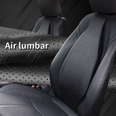 Autó párna Deréktáji Párna Vezetőülés Levegő Deréktámasztó Autó háttámla Párna Deréktámla 자동차 등쿠션 Coussin Lombaire Voiture