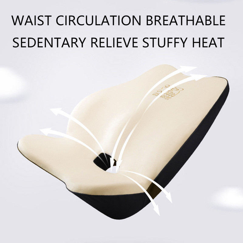 Suport pentru tetieră mașină Pernă pentru gât Pernă moale Lombară pentru mașină Flanel Memory Bumbac Pernă de înălțire a scaunului auto Îngrijire lombară