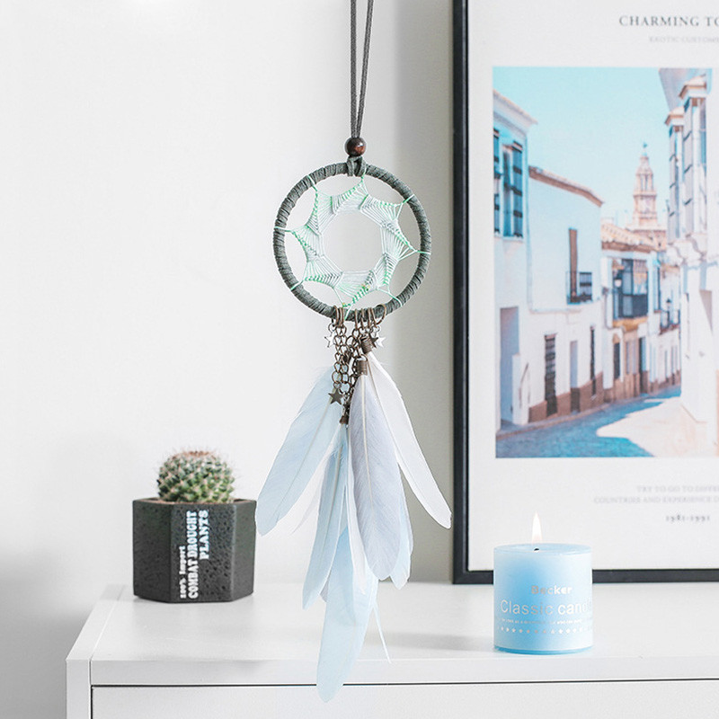 Álomfogó autós medálok autótartozékok belsejében Lucky Home Decor Toll autótükör függő díszek Lánc Lányok Ajándékok