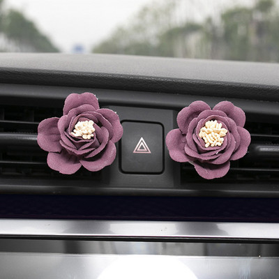 Virágos autódíszítés Autós légfrissítők Illat Illat Diffúzor Auto Outlet Autószag Illat Szellőző Clip Autós Kiegészítők Hölgyeknek