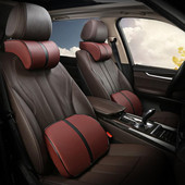 1Set automobilske auto memorijske pjene za putovanje udobne potpore za sjedala jastuk za vrat naslon za glavu potpora jastuk lumbalna potpora jastuk