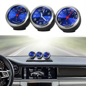Ceas auto Ceas auto Termometru Higrometru Automobile pentru casă Decorare interioară Ornament Ceas auto Accesorii auto