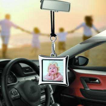 Creative Car μενταγιόν Κορνίζα φωτογραφιών Auto Στολίδια Εσωτερική Διακόσμηση καθρέφτη πίσω όψη Αγάπη Οικογένεια Κορίτσι Φίλοι Φωτογραφίες Αυτοκίνητα Δώρα