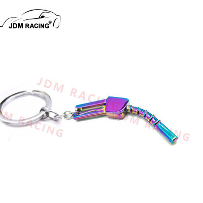 1tk sulamist metallist auto võtmehoidja amortisaatoriga ripats võtmehoidja Auto häälestusosad auto riputus naistele meestele võtmehoidja