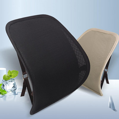 Deréktáji párna nedvszívó hálós szellőző tartós hátmasszázs Ergonomikus nyári autó derékpárna irodai használatra