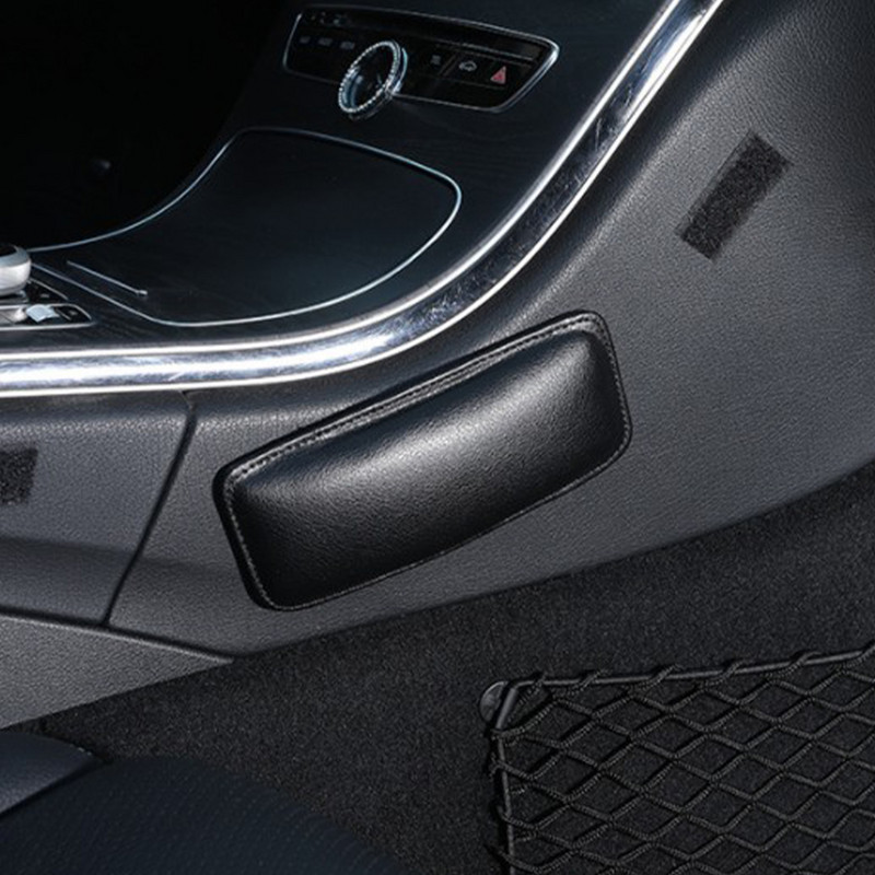 Universali odinė automobilio kojų pagalvėlė kelio pagalvėlė pagalvė šlaunims atrama Centrinė konsolė durų porankis kelio pagalvėlė automobilio vidaus apdaila
