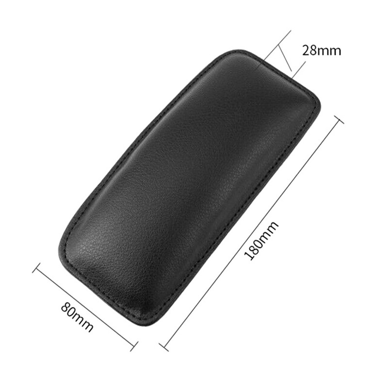 Universali odinė automobilio kojų pagalvėlė kelio pagalvėlė pagalvė šlaunims atrama Centrinė konsolė durų porankis kelio pagalvėlė automobilio vidaus apdaila