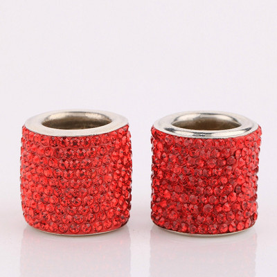 Univerzális kristály strasszos autóülés fejtámla gyűrűs gallérok dekor varázslatok Diamond Bling autóbelső kiegészítők női lányoknak