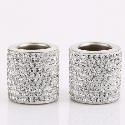 Univerzális kristály strasszos autóülés fejtámla gyűrűs gallérok dekor varázslatok Diamond Bling autóbelső kiegészítők női lányoknak