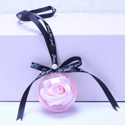 Ogledalo za automobil Retrovizor Ruža Viseći ukrasi Privjesak za automobil Vječna ruža Dekoracija cvijeta sapuna Šareni privjesak Pokloni